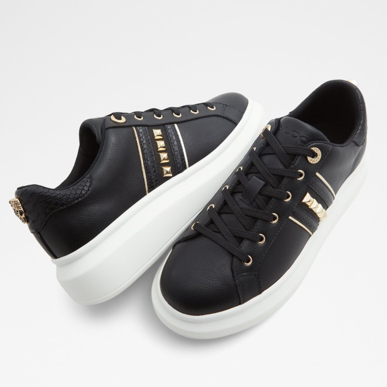 Black New Arrival Larou Low Top Sneaker Platform Fashion Aldo
