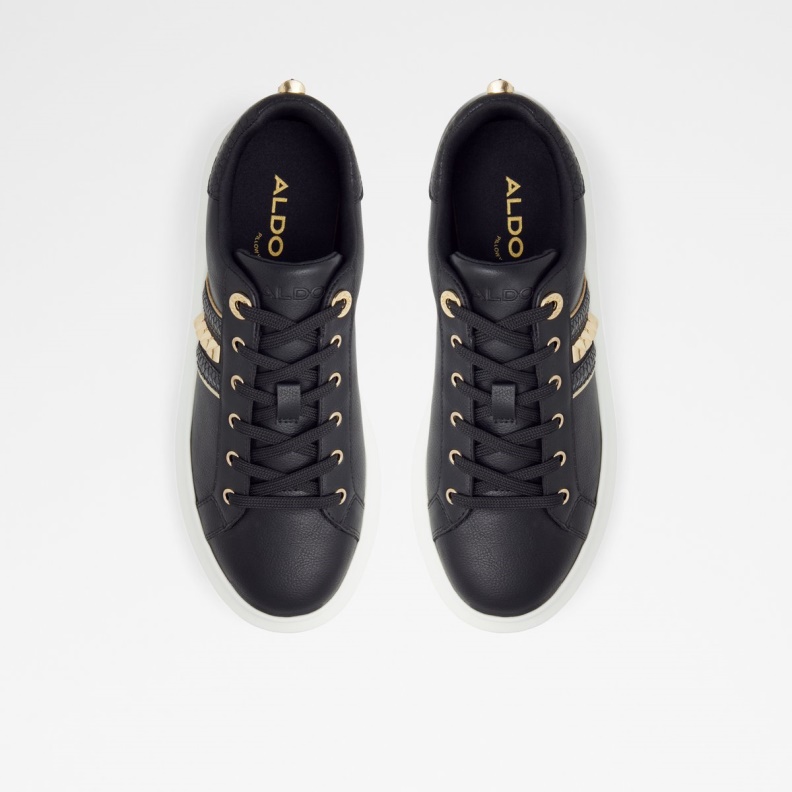 Black New Arrival Larou Low Top Sneaker Platform Fashion Aldo