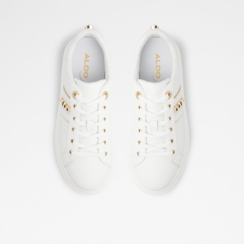 Weißer Synthetik-Mix Aldo Fashion Larou