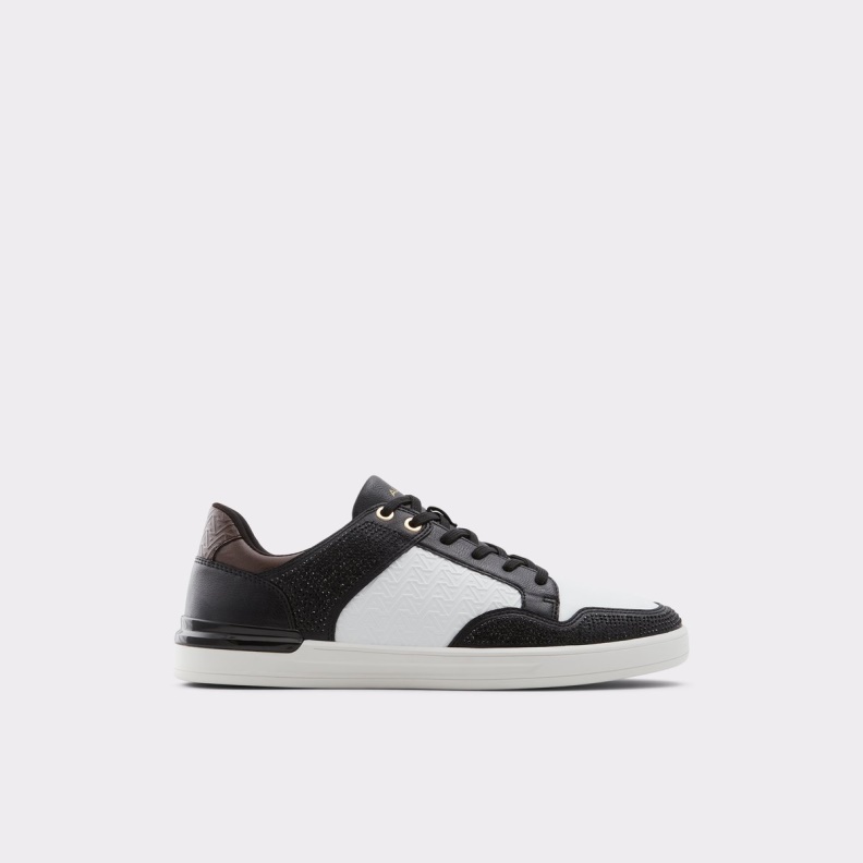 Lauder Low Top Sneaker Fashion Black Synthetic Shiny Aldo