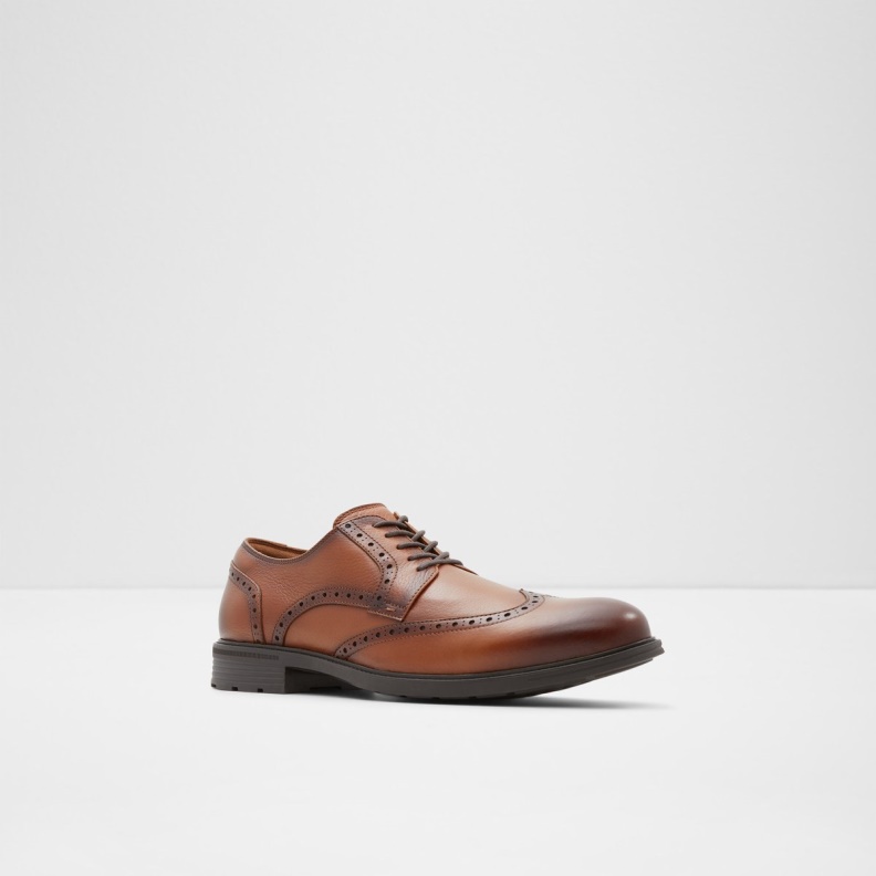 Aldo Laurier Derby Shoe Cognac Fashion