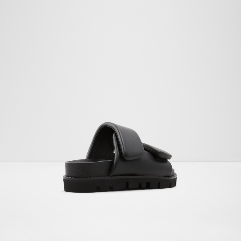 Aldo Fashion Black Lilo Slide Sandal Flatform