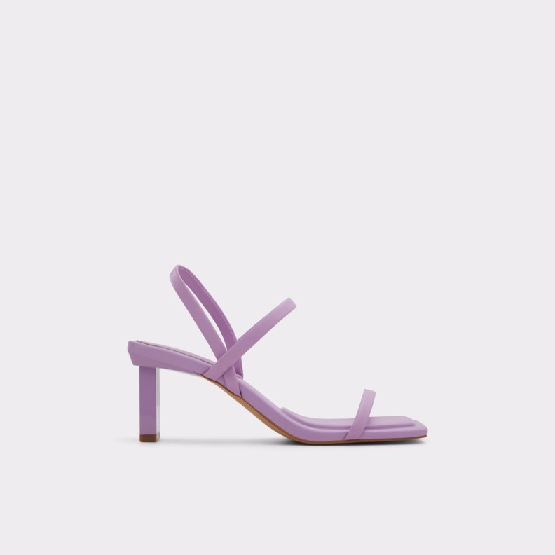 Bright Purple New Arrival Lokurr Sling Back Heeled Sandal Fashion Aldo