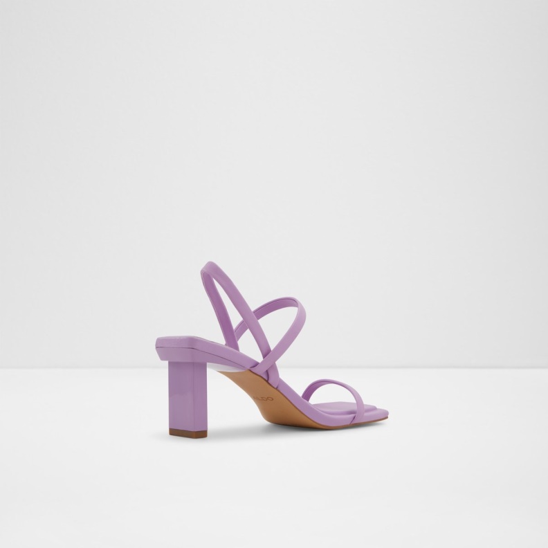 Bright Purple New Arrival Lokurr Sling Back Heeled Sandal Fashion Aldo