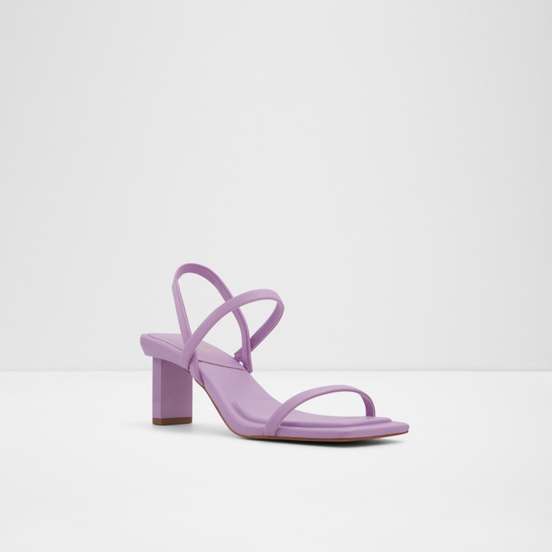 Bright Purple New Arrival Lokurr Sling Back Heeled Sandal Fashion Aldo
