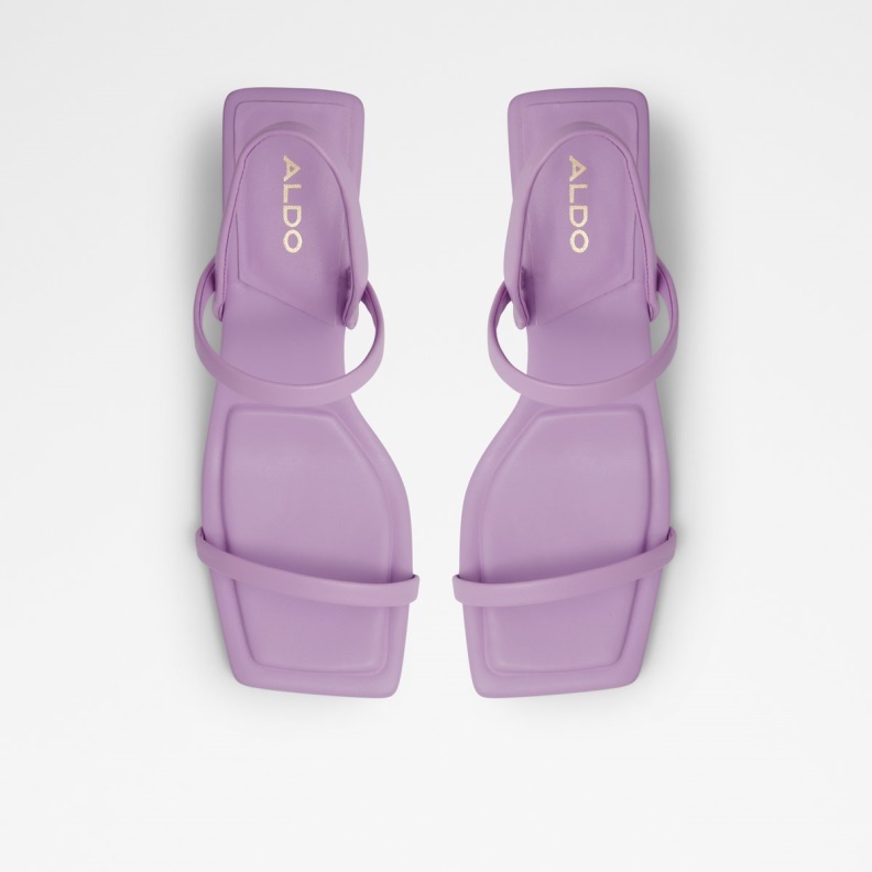 Bright Purple New Arrival Lokurr Sling Back Heeled Sandal Fashion Aldo