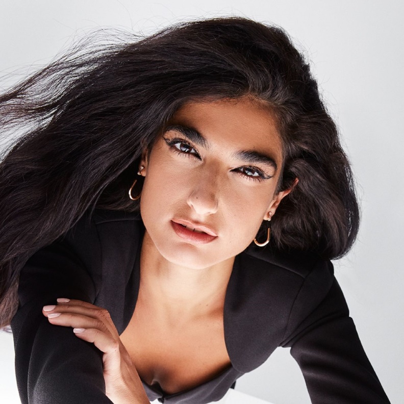 Last Chance Loupe Earrings Fashion Aldo Gold-Clear Multi