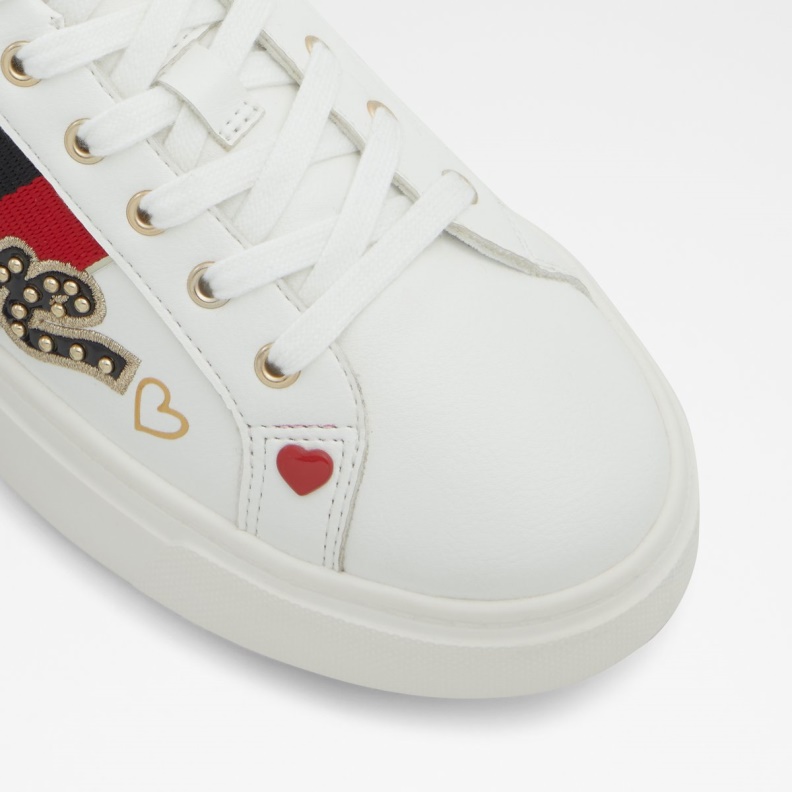 White Aldo Fashion Lovealways Low Top Sneaker Cup Sole