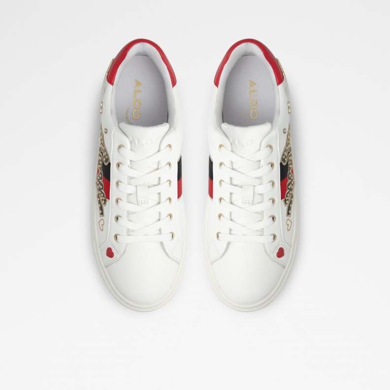 White Aldo Fashion Lovealways Low Top Sneaker Cup Sole