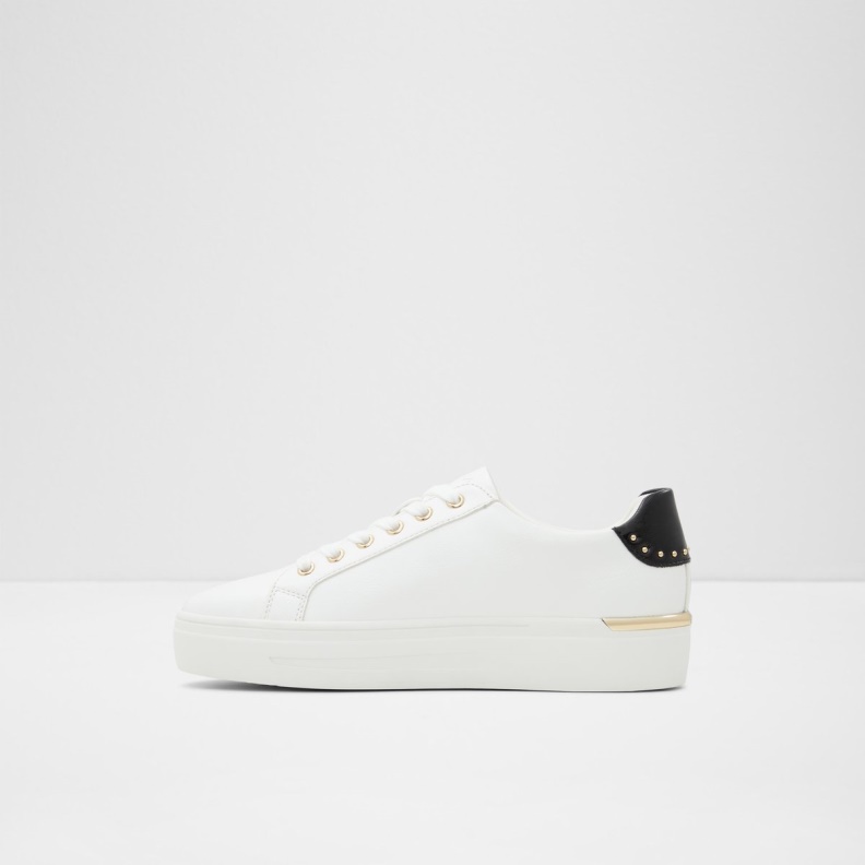 Aldo White Multi Fashion Lovemore Low Top Sneaker