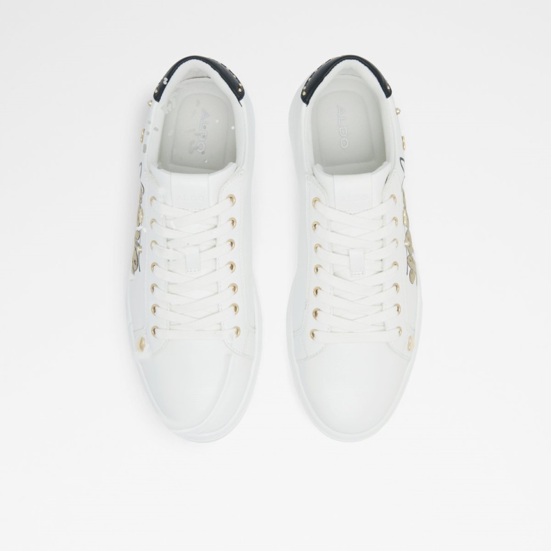 Aldo Fashion White Lovewalk Low Top Sneaker
