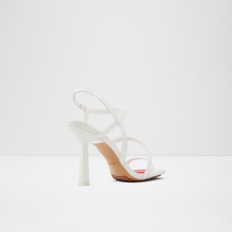 Luvly Strappy High Heel Sandal Stiletto Heel Aldo Fashion White