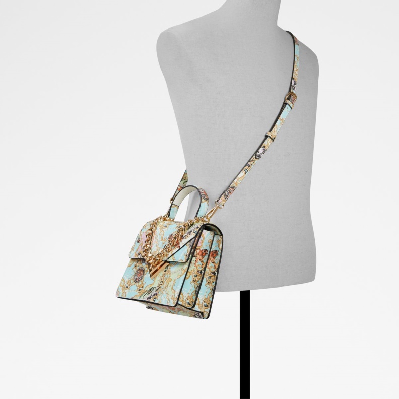 Aldo Sold Out Luxsavane Top Handle Bag Pastel Multi Fashion