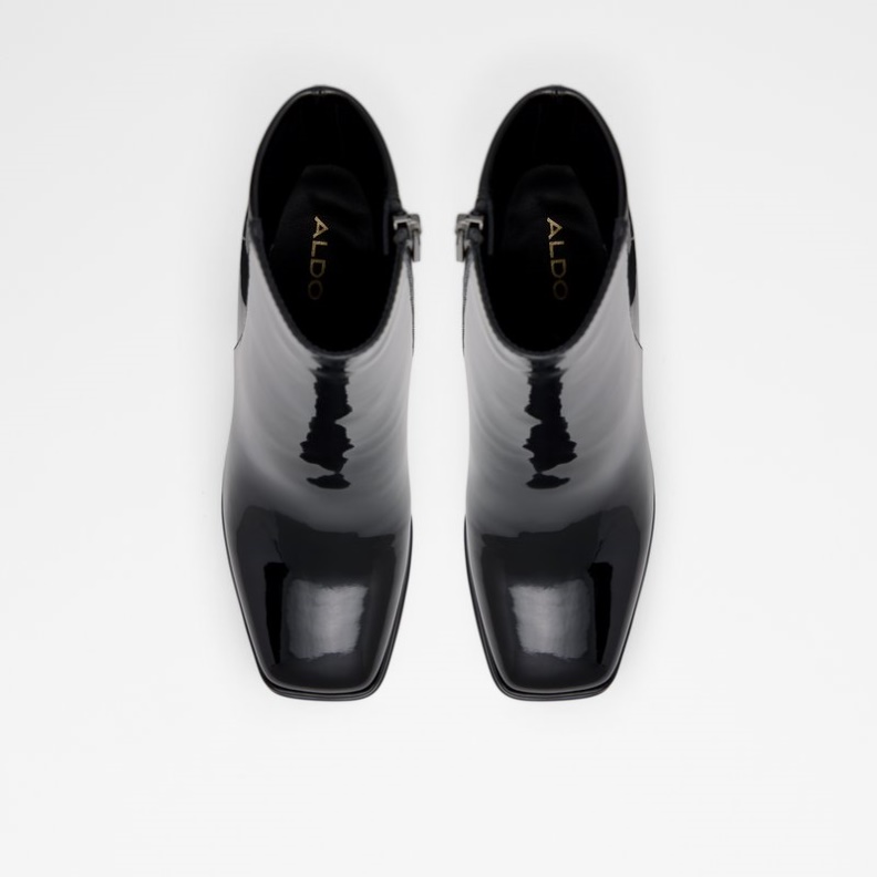 Schwarz Synthetik Patent Fashion Aldo Mabel