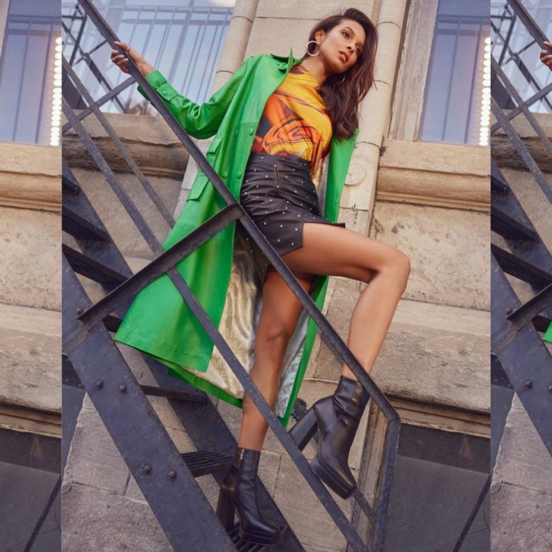 Aldo Schwarz Synthetik Glatt Mode Mabel