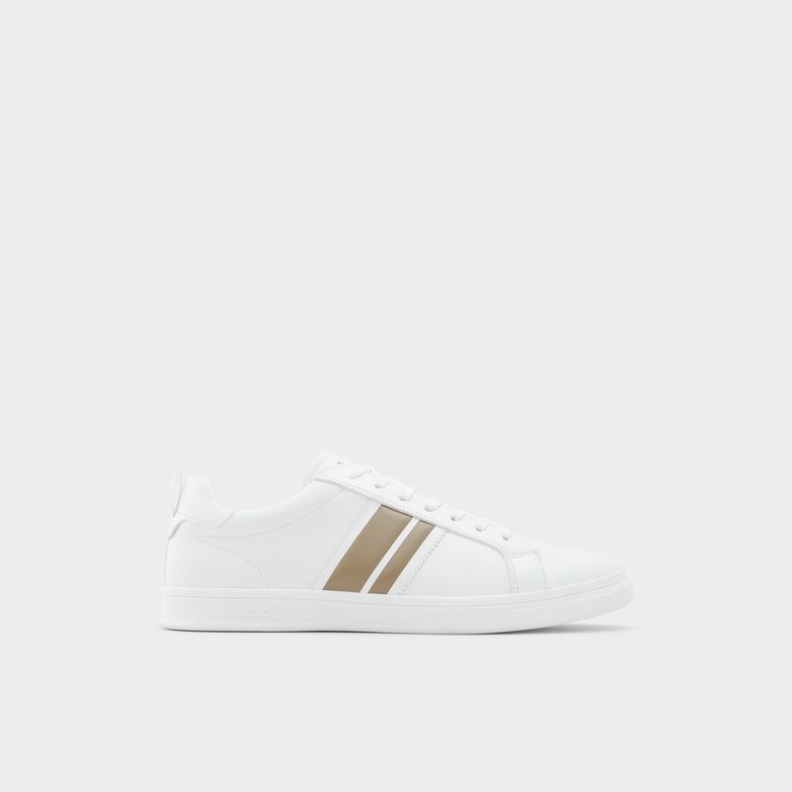 Fashion Aldo Malisien White Synthetic Smooth