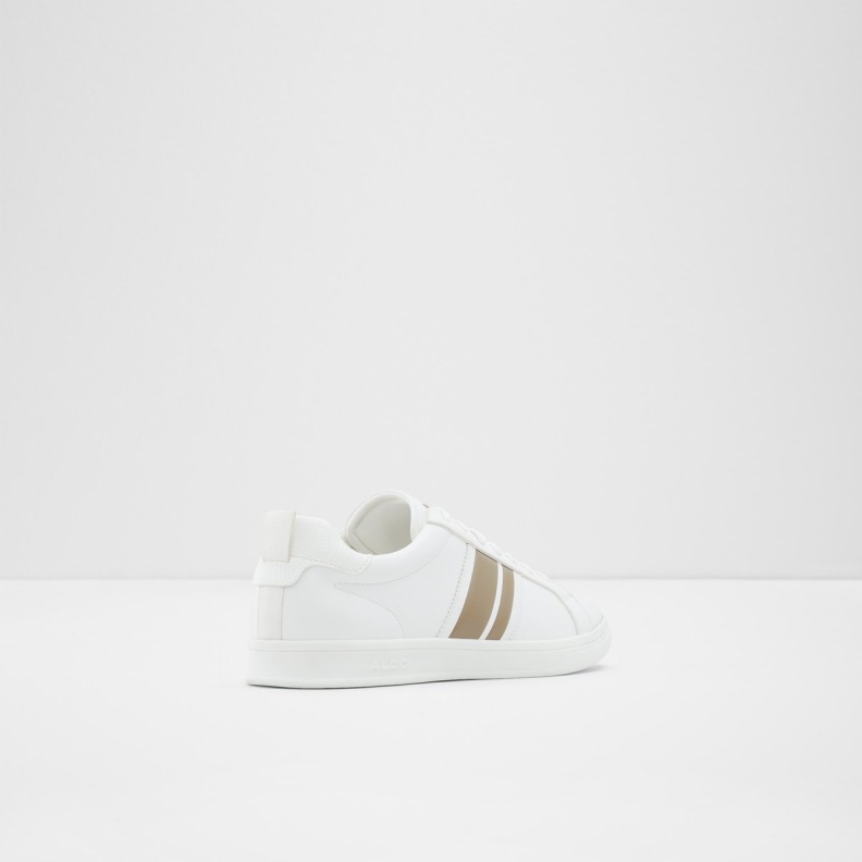 Fashion White Synthetic Smooth Malisien Low Top Sneaker Aldo