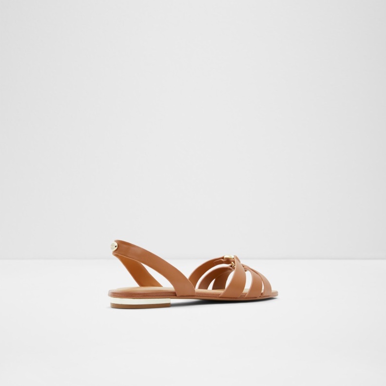 Medium Brown Fashion Aldo Marassi Sling Back Sandal