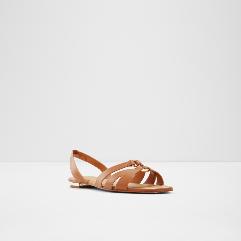 Medium Brown Fashion Aldo Marassi Sling Back Sandal