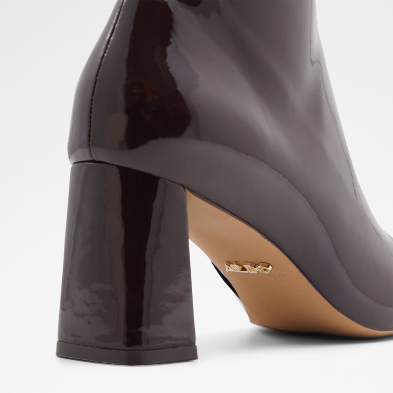 Marcella Ankle Boot Fashion Dark Brown Aldo