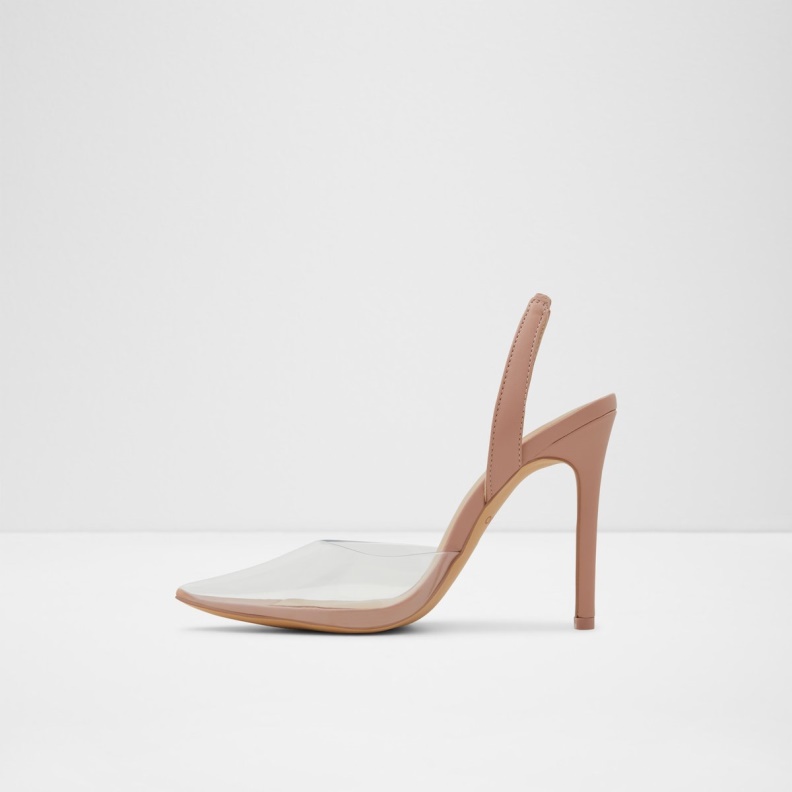 Aldo Fashion Marie Sling Back High Heel Stiletto Heel Bone