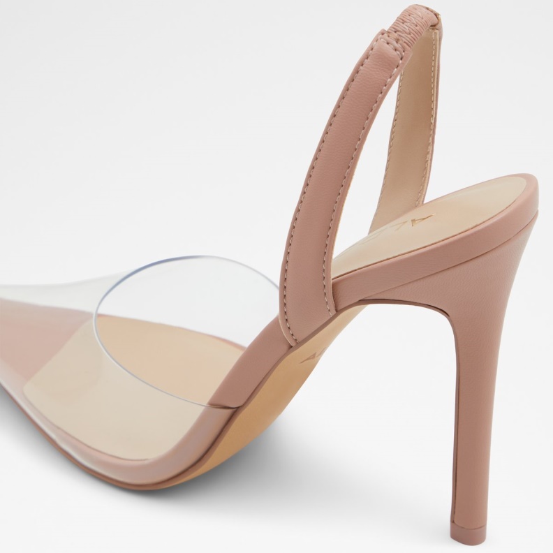 Fashion Aldo Bone Marie Sling Back High Heel Stiletto Heel
