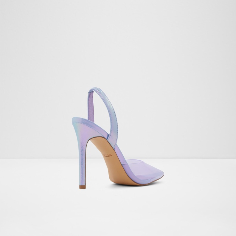 Light Purple Aldo Fashion Marie Sling Back High Heel Stiletto Heel