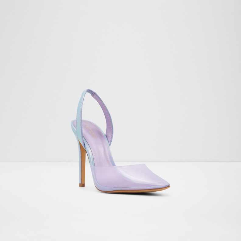 Light Purple Aldo Fashion Marie Sling Back High Heel Stiletto Heel