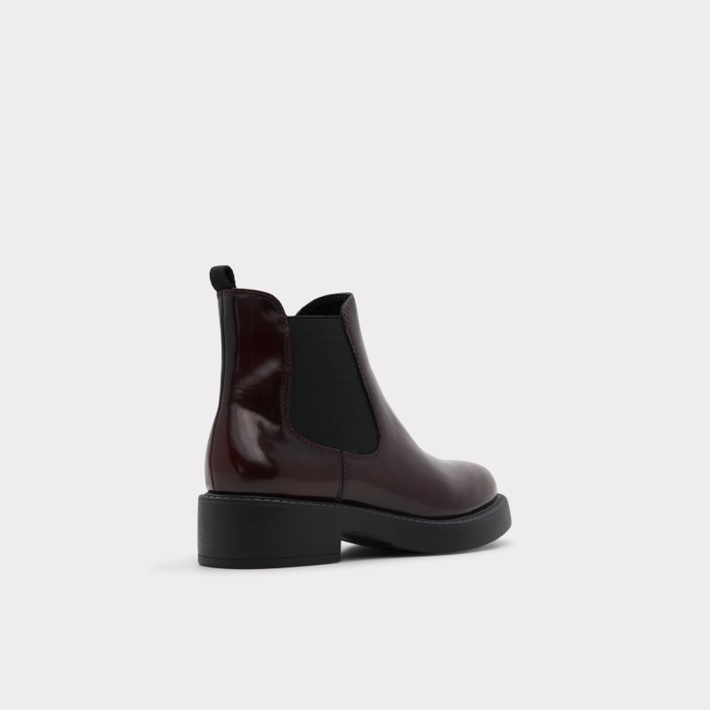 Aldo Fashion Bordo New Arrival May Chelsea Boot Lug Sole