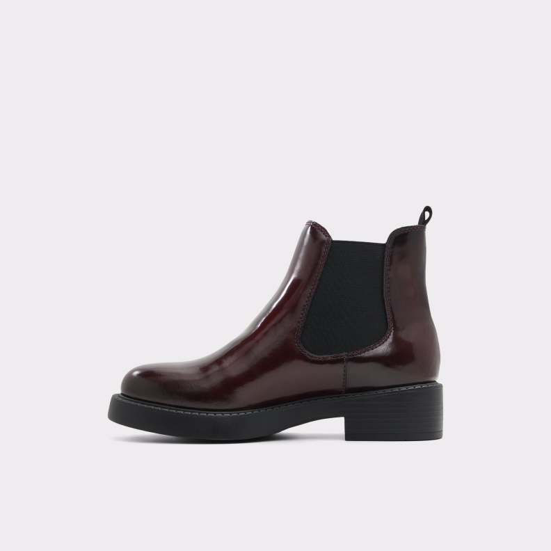 Aldo Fashion Bordo New Arrival May Chelsea Boot Lug Sole