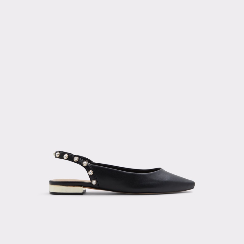 Fashion Black Aldo Mayllan Sling Back Ballerina