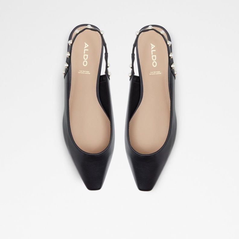 Fashion Black Aldo Mayllan Sling Back Ballerina