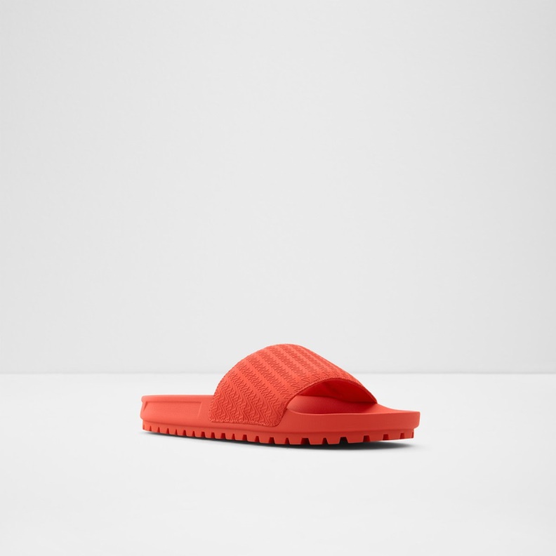 Aldo Mazaro Slide Sandal Red Fashion