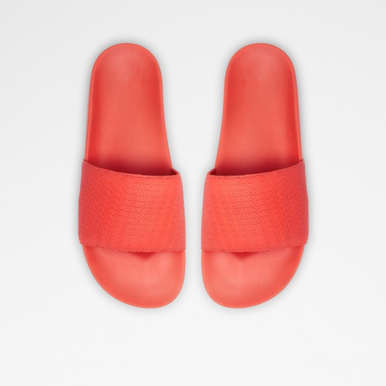 Aldo Mazaro Slide Sandal Red Fashion