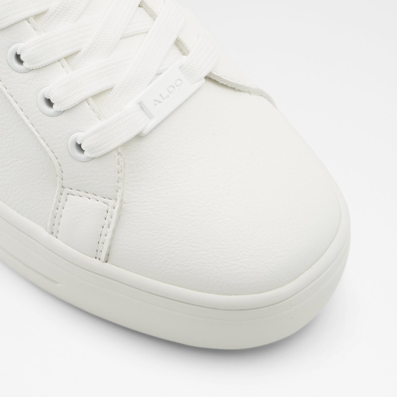 Aldo Fashion Meadow Low Top Sneaker White Synthetic Smooth