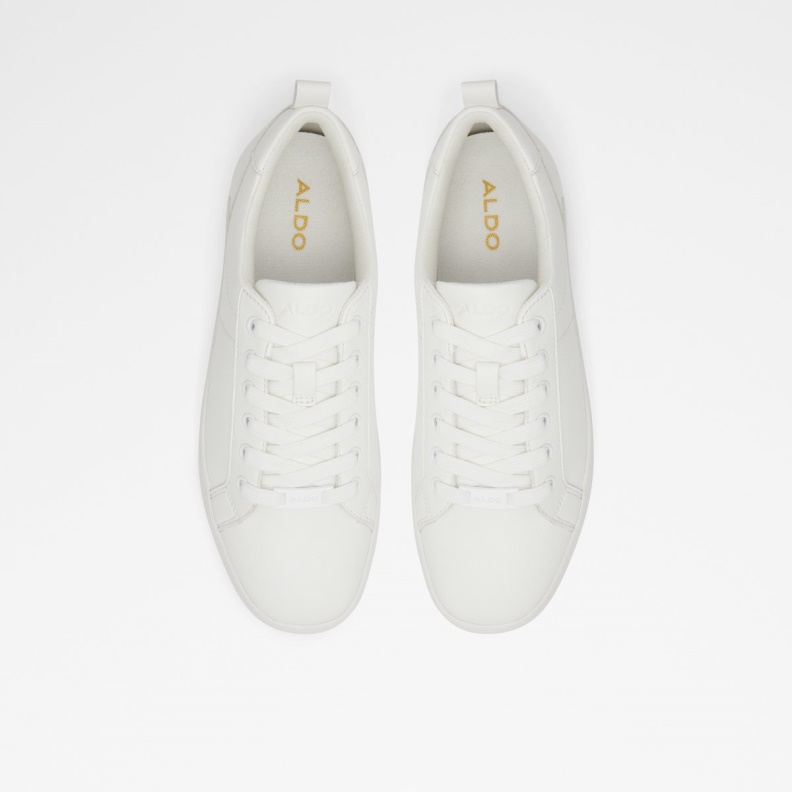 Aldo Fashion Meadow Low Top Sneaker White Synthetic Smooth