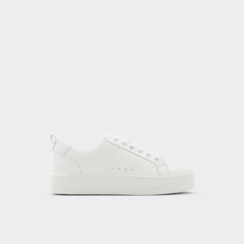 Aldo Sold Out Meadow Low Top Sneaker White Synthetic Smooth Fashion