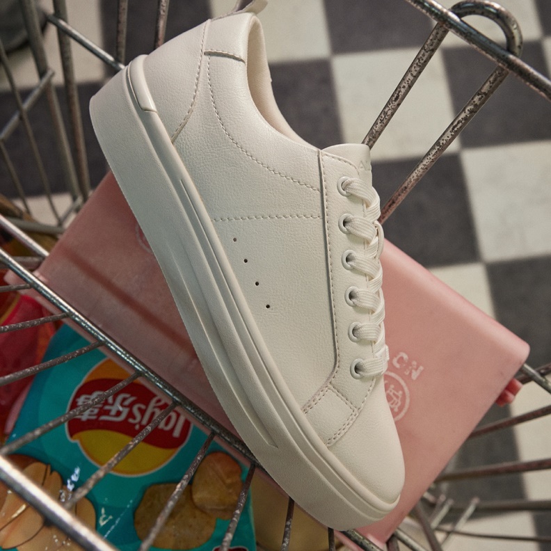 Aldo Sold Out Meadow Low Top Sneaker White Synthetic Smooth Fashion