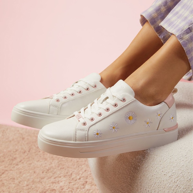 Fashion Aldo Meadow Low Top Sneaker Pink