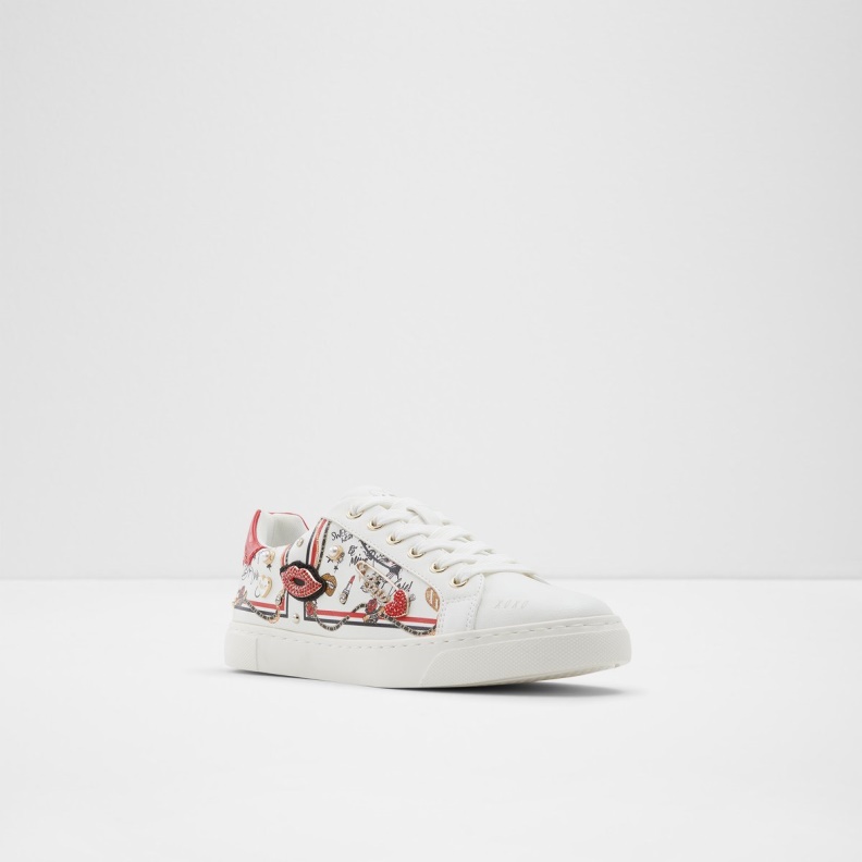 White Meday Low Top Sneaker Fashion Aldo
