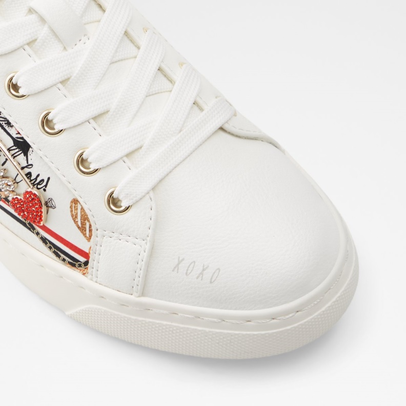 White Meday Low Top Sneaker Fashion Aldo