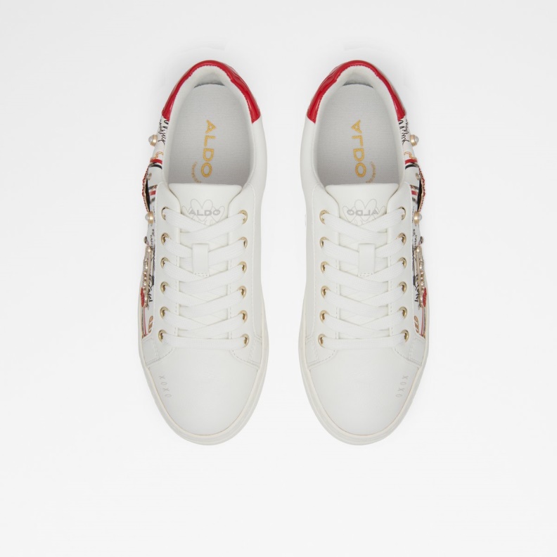 White Meday Low Top Sneaker Fashion Aldo
