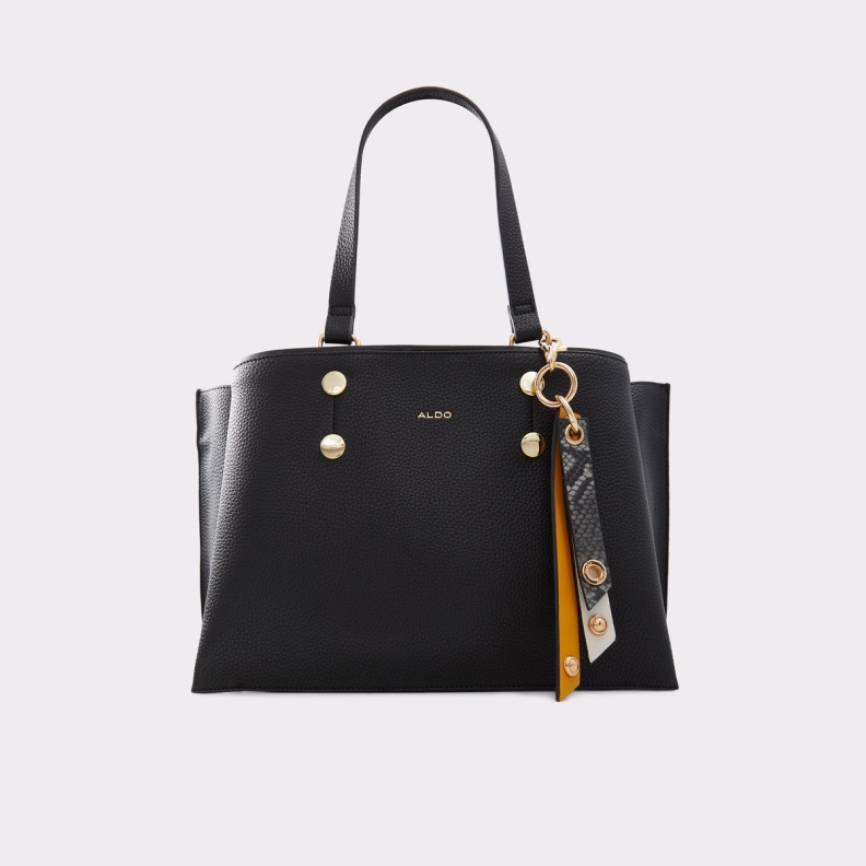 Black Aldo Fashion Merobrelia Tote Bag