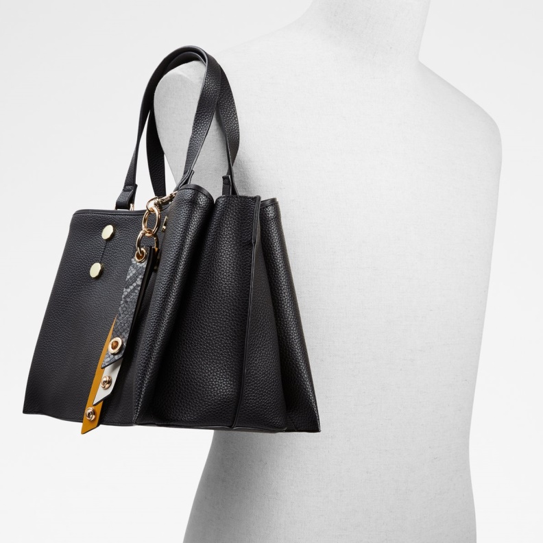 Black Aldo Fashion Merobrelia Tote Bag