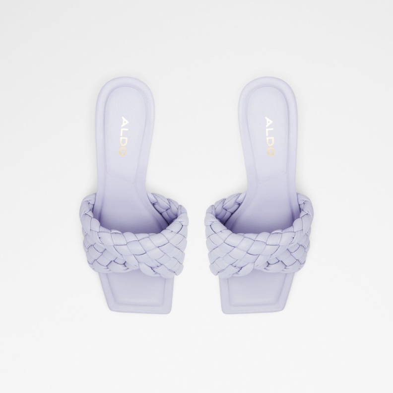 Purple Milano High Heel Sandal Stiletto Heel Fashion Aldo