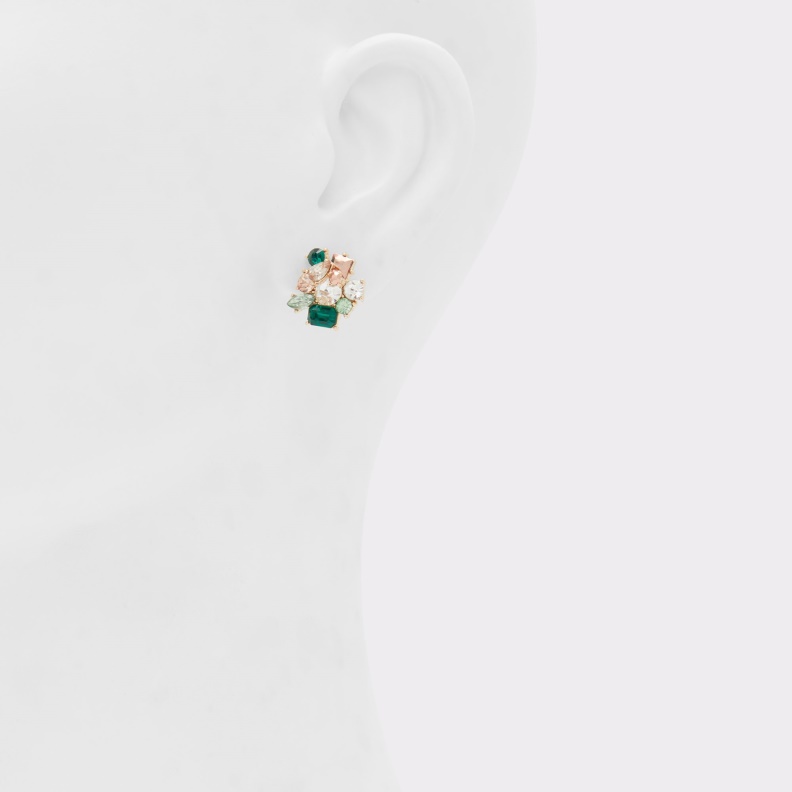 Last Chance Minimalamoco Earrings Aldo Fashion Green