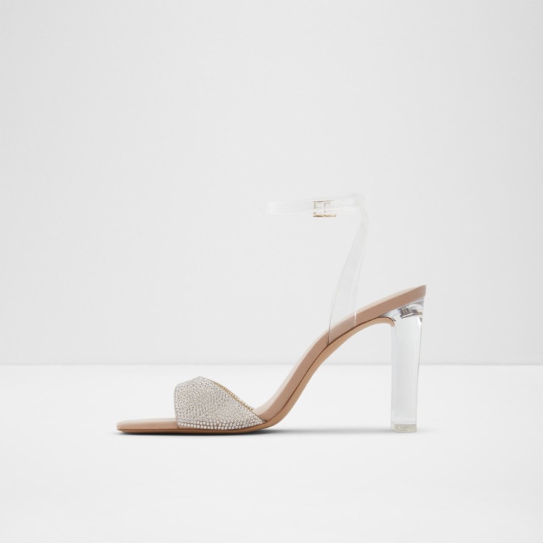 Fashion Clear Miracia Heeled Sandal Aldo