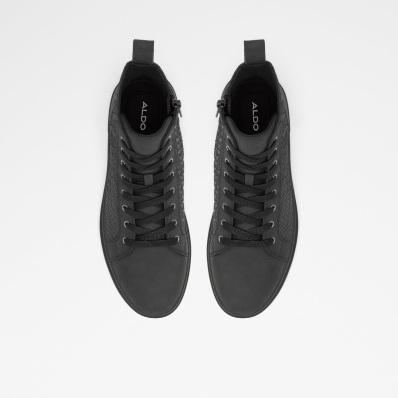 Aldo Fashion Black Mirardo High Top Sneaker