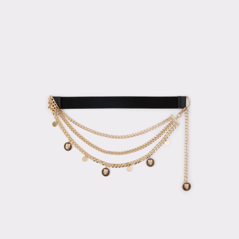 Black-Gold Multi Mireinwan Belt Aldo Fashion