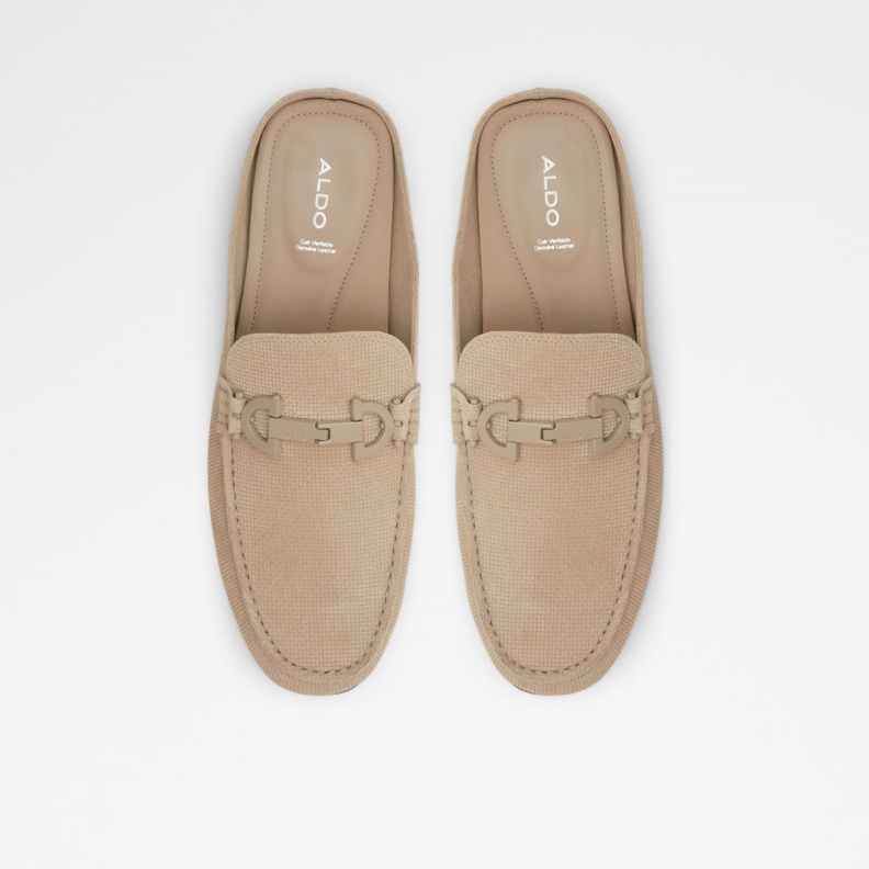 Aldo Fashion Brown Mirek Mule Loafer